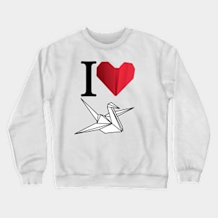 Origami love Crewneck Sweatshirt